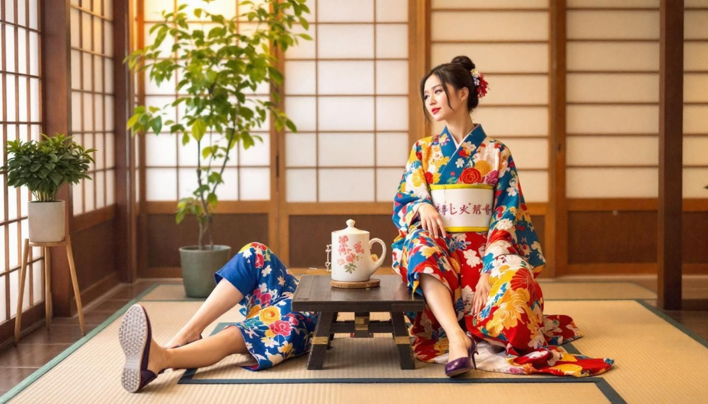 Hoe combineer je moderne outfits met traditionele kimono's?